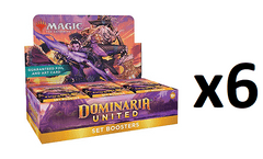 MTG Dominaria United SET Booster CASE (6 SET Booster Boxes)
